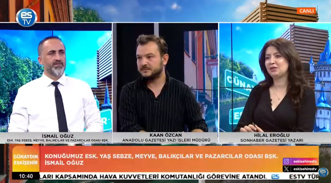 Oda Başkanımız Oğuz ESTV’ye konuk oldu